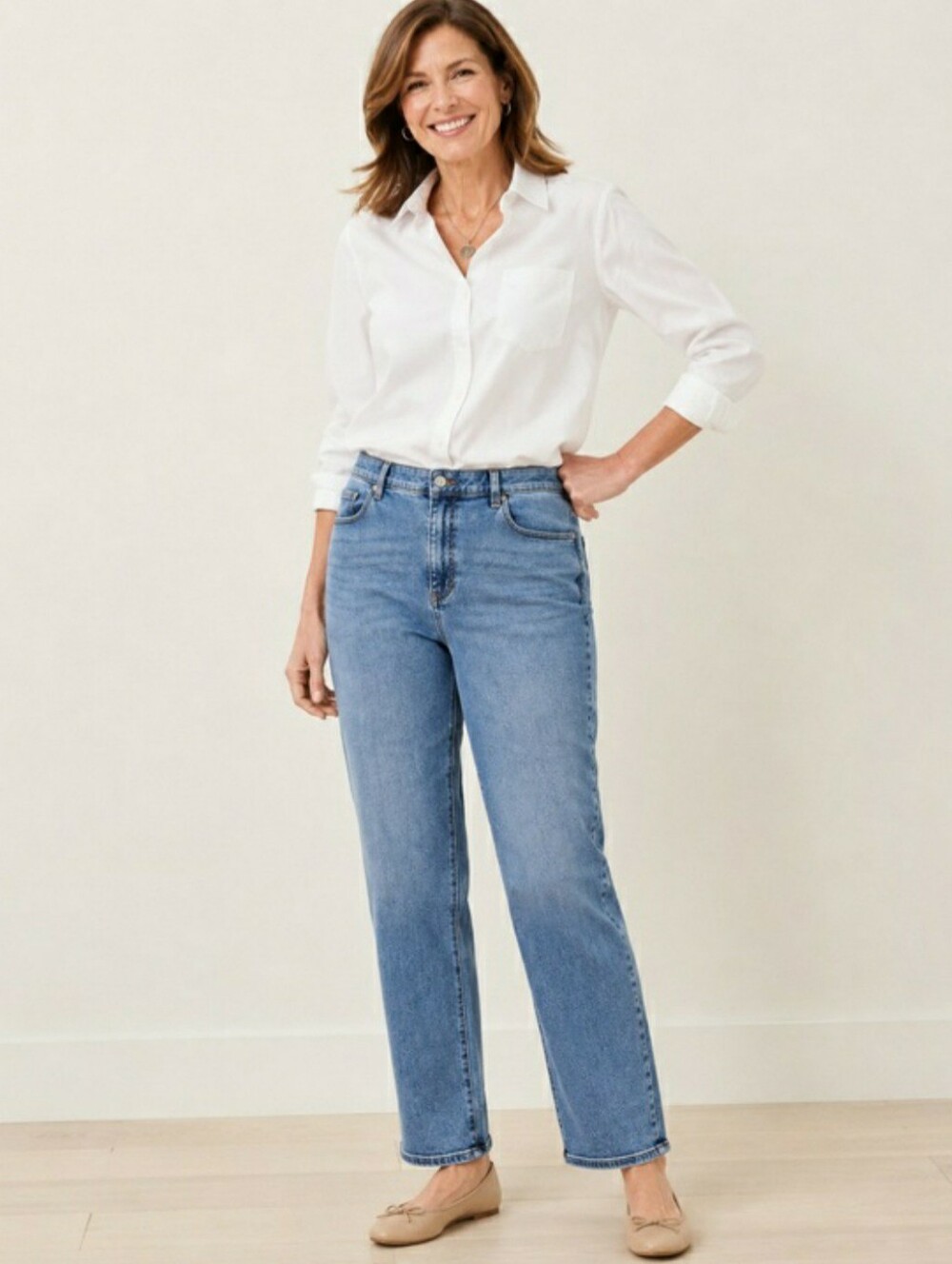 Talbots Jeans Straight Leg Size 10